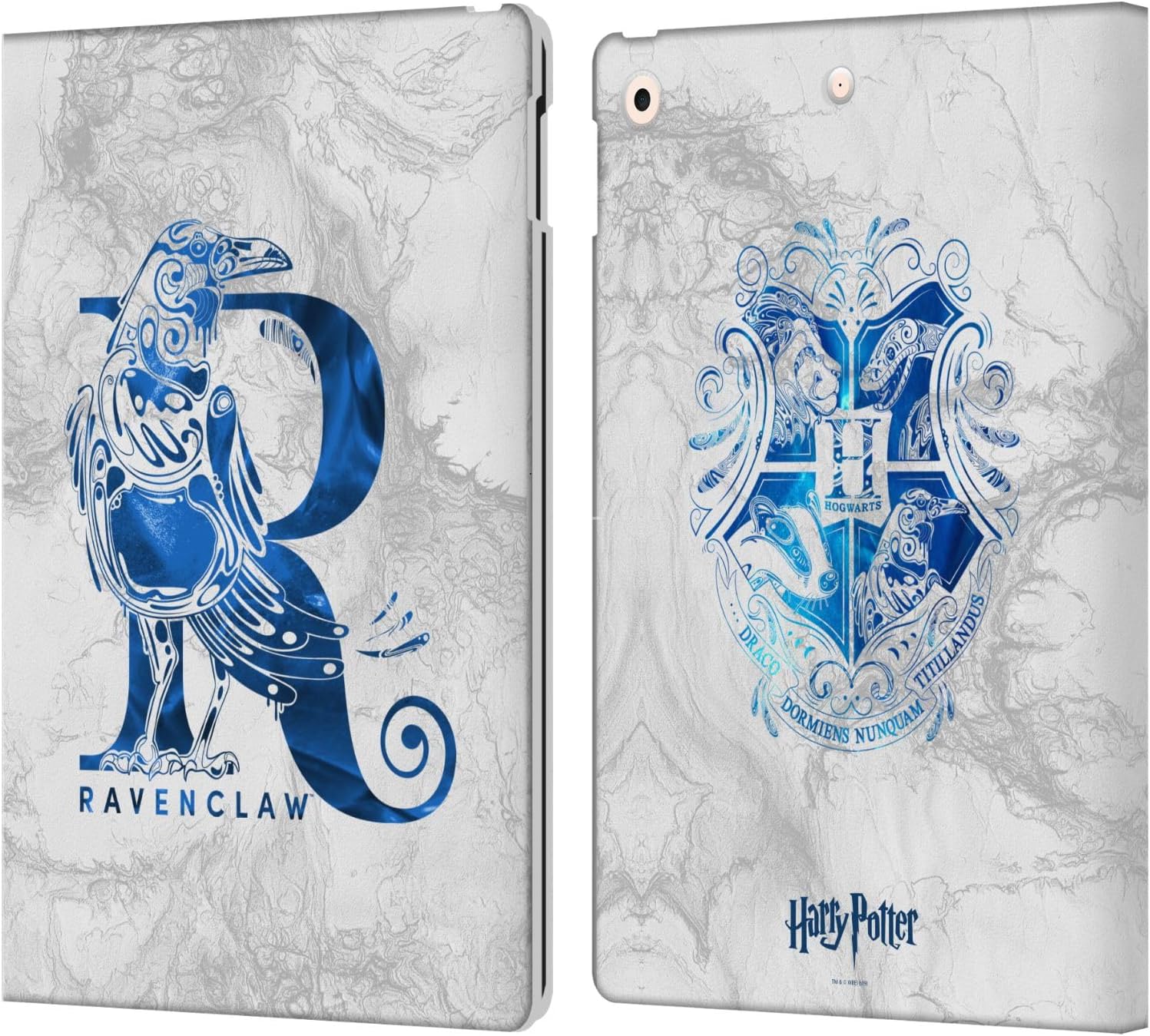 Harry Potter Ravenclaw Aguamenti Leather Wallet Case for iPad