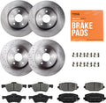 StyleMAX Front & Rear Brake Kit for 2012-2019 Dodge Grand Caravan