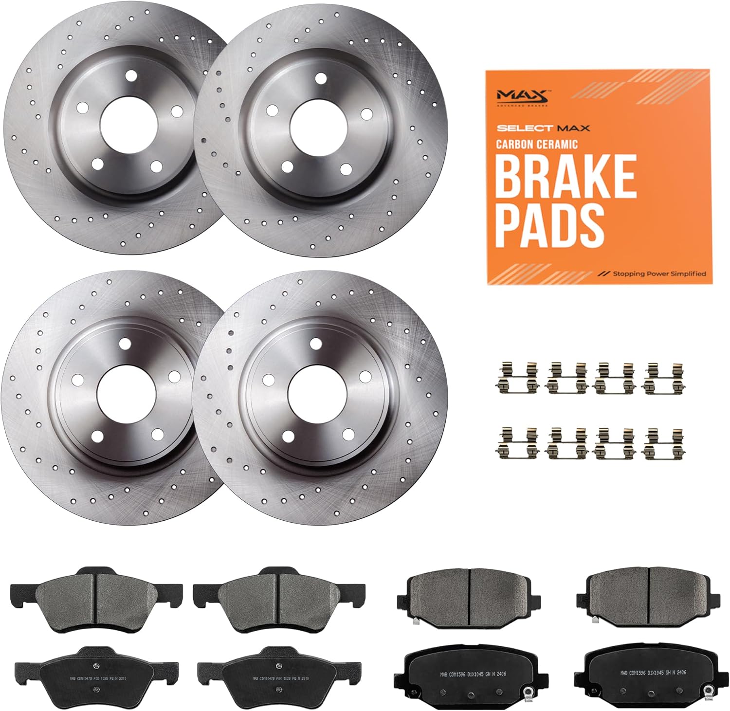 Max Advanced Brakes StyleMAX Brake Kit for Dodge Grand Caravan