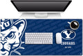NCAA BYU Cougars Logo Series Desk Pad - XL Desk Mat for Fans