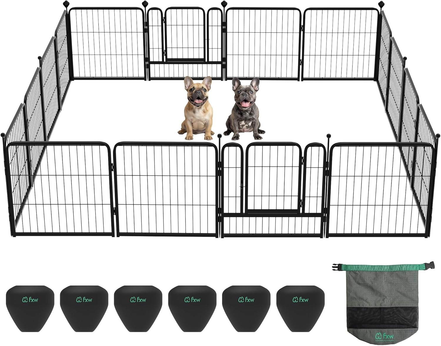 FXW Instant Unleashed Dog Playpen for Outdoor Adventures