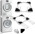 Washer and Dryer Stacking Kit with Pull-Out Drying Rack - Space Saving