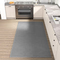 Kitchen Mat 35.4in x 71in Grey - Cushioned Non Slip Runner