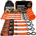 Heavy Duty Ratchet Straps with 5280lb Strength for Secure Transport