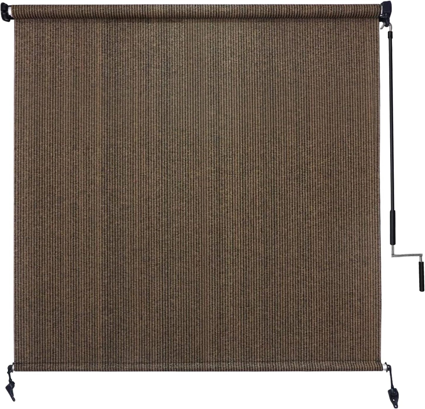 Outdoor Roller Shades for Patio with 90% UV Protection