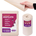 Canvas Drop Cloth for Painting 14x16 ft - Durable Cotton Duck Cloth