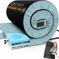 Hazli Matrix Comfort-Cell Memory Foam Camping Mattress Pad - Roll Up