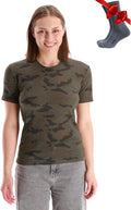 Merino.tech Merino Wool T Shirt Women - Soft Moisture-Wicking Tee