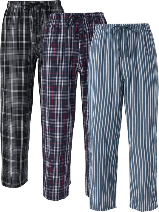 DAVID ARCHY Mens Pajama Pants for Year-Round Comfort and Style