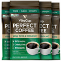 Low Acid Dark Roast Ground Coffee - Smooth, Single-Origin Guatemala