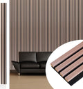 NeatiEase Wood Wall Panels Acoustic Slat Wall Panels - Noise Reducing