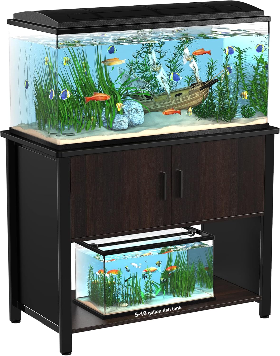 GDLF Fish Tank Stand for 40 Gallon Aquariums and Terrariums