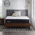 LUCID 12 Inch Memory Foam Mattress Medium Feel - Breathable Gel