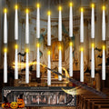 Magic Floating Candles with Wand for Halloween and Christmas Fun