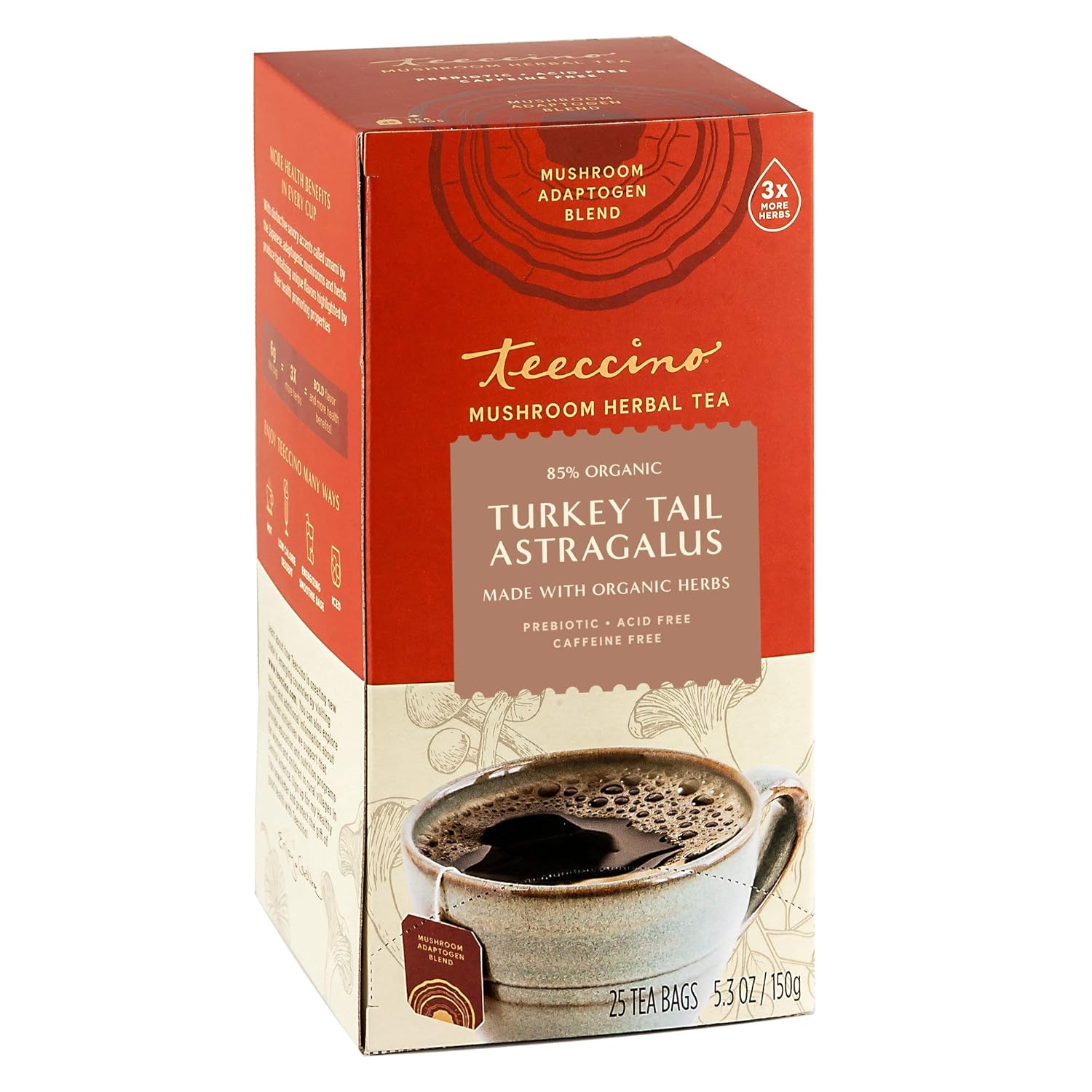 Boost Immunity: Teeccino Mushroom Tea