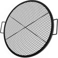 Fire Pit Grill Grate 30 in Round X-Marks Heavy Duty - Campfire Grill