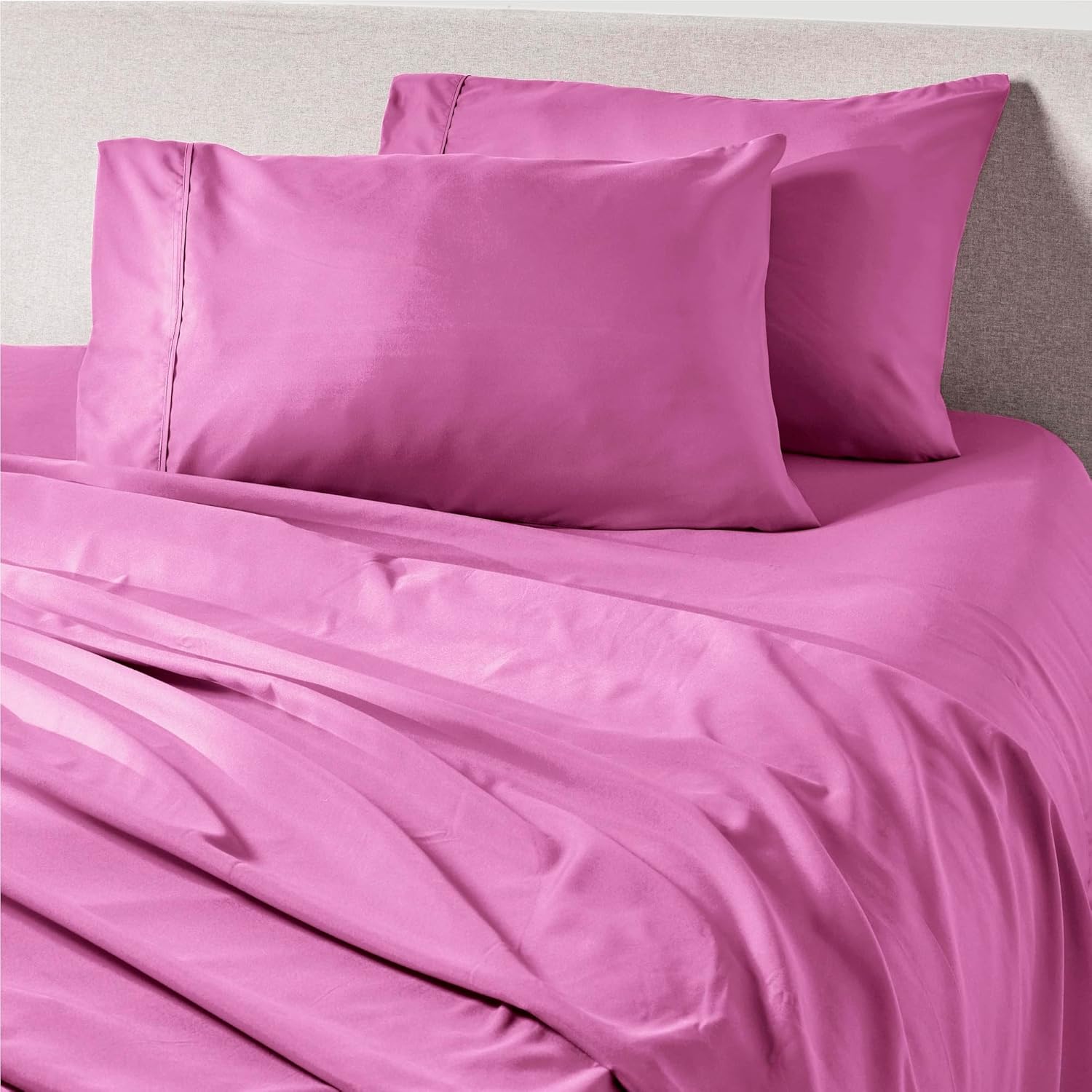 PeachSkinSheets Purple Orchid Twin Sheet Set for Hot Sleepers