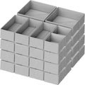 Drawer Organizer Clothes 24 Pack Dresser Organizers - Foldable