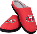 FOCO NFL Team Logo Memory Foam Slide Slippers - Comfortable Fan Slides