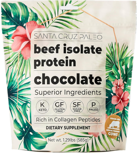 Santa Cruz Paleo Beef Isolate Protein Powder for Healthy Living