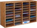 Safco Literature Organizer 36 Compartments - Adjustable Classroom