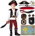 Pirate Costume for Kids Boys - Spooktacular Creations Value Set