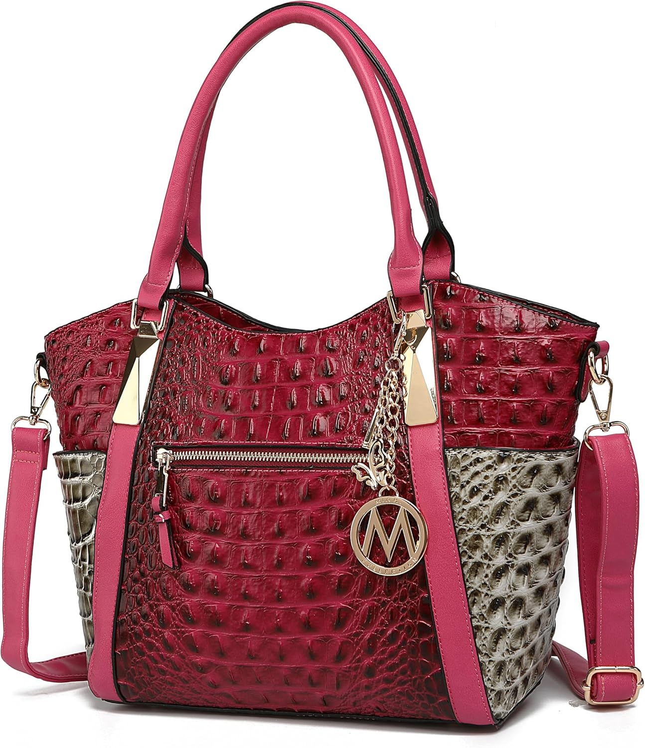 MKF Collection Tote Bag for Women - Stylish Vegan Leather Purse