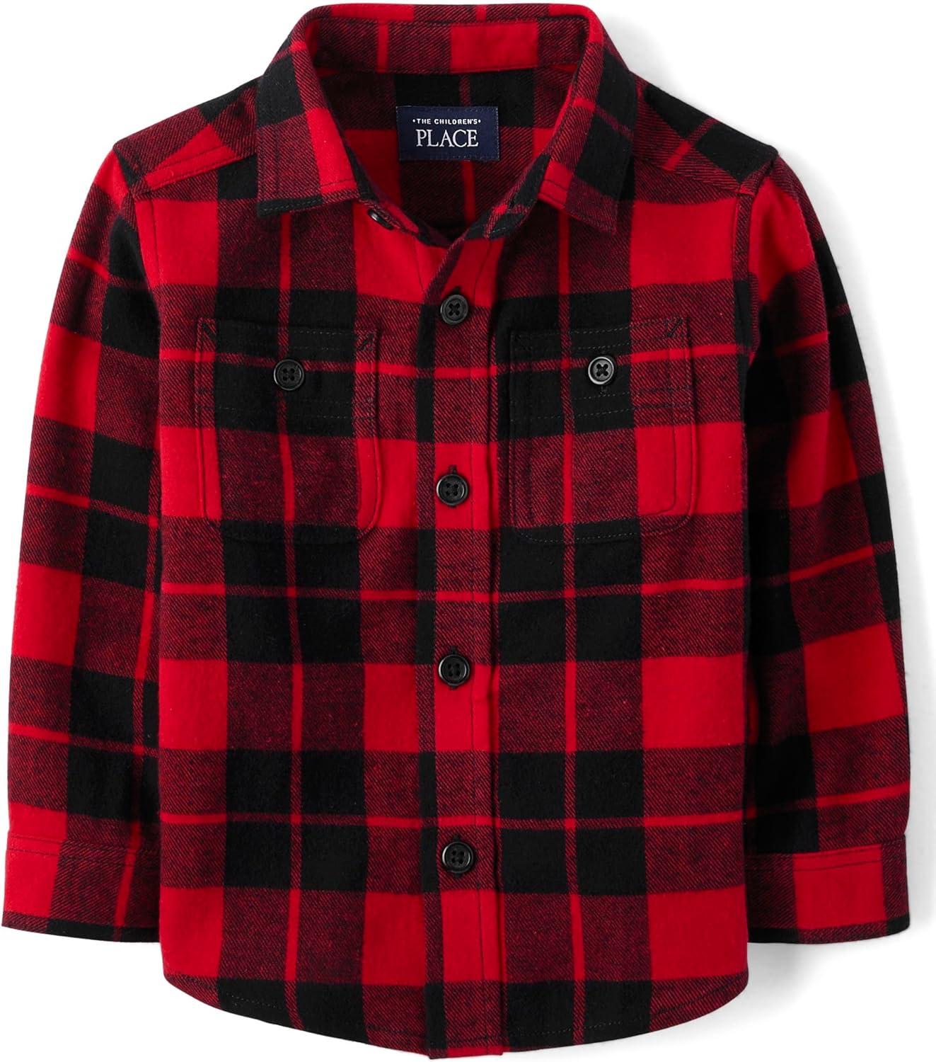 Classic Baby-Boys Long Sleeve Plaid Flannel Button Up Shirt