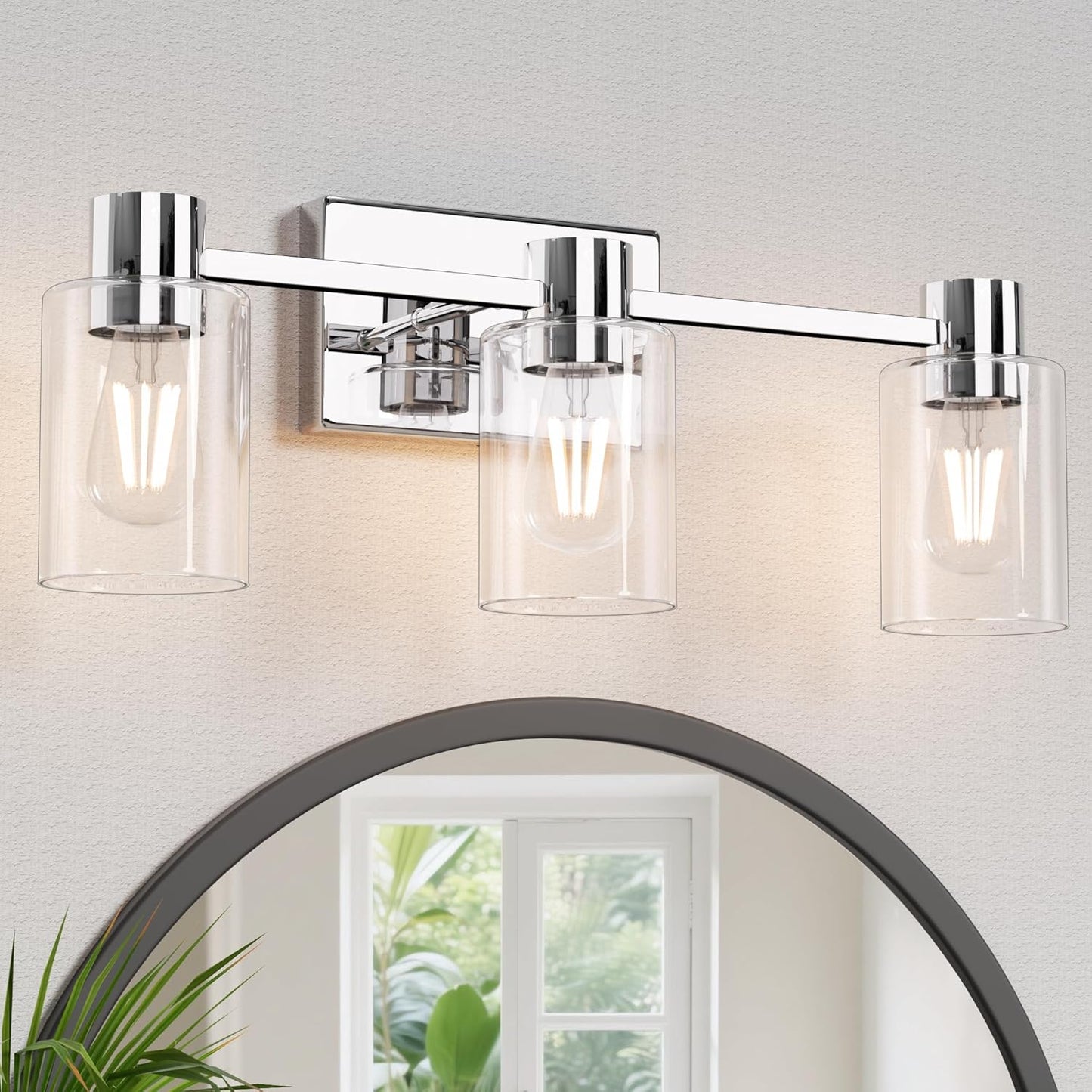 3-Light Modern Vanity Light Fixtures for Stylish Bathrooms