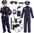 Spooktacular Creations Halloween Police Costume for Kids - Durable