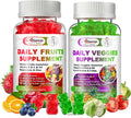 Sugar-Free Fruits and Veggies Supplement Gummies - Daily Super Greens