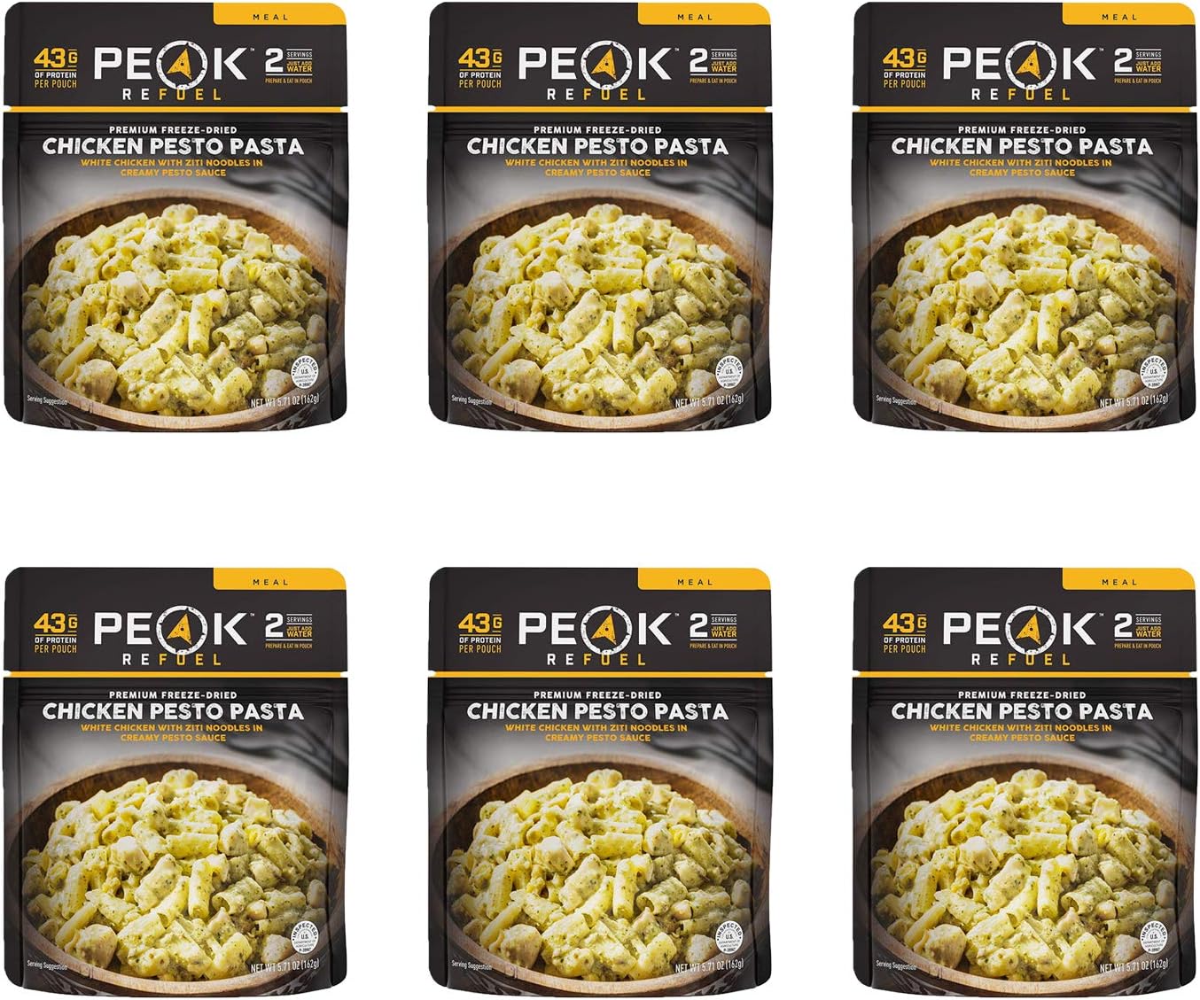 Peak Refuel Chicken Pesto Pasta - High Protein Camping Meal