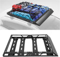ECOTRIC 50 in x 39 in Roof Rack Cargo Basket - Heavy-Duty 150 lb
