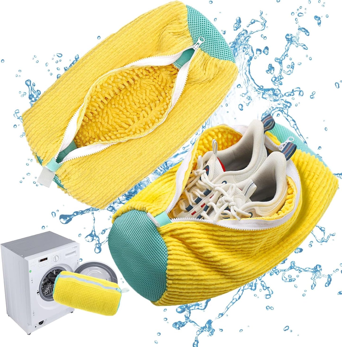 Revive Shoes Easily with Shoe Washing Bag Set