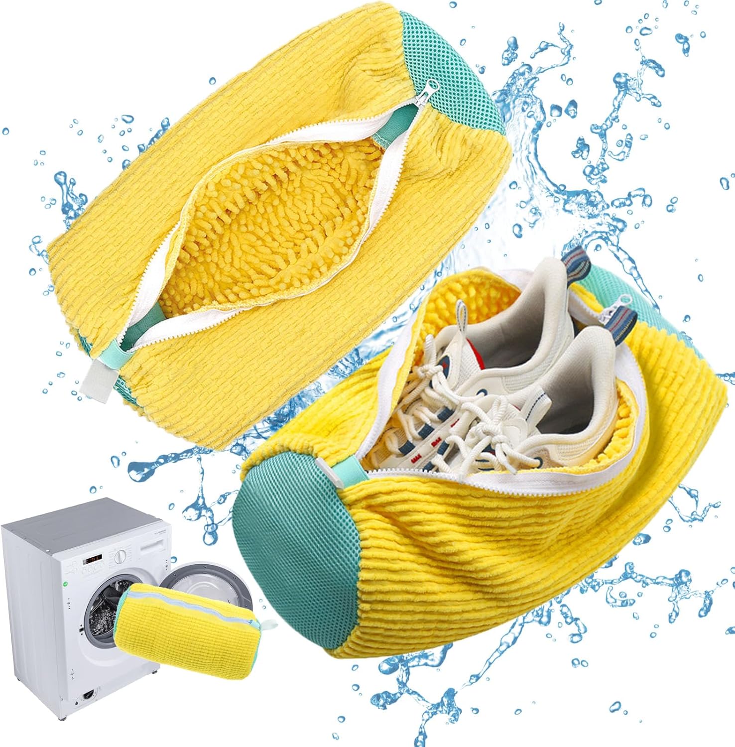 Revive Shoes Easily with Shoe Washing Bag Set