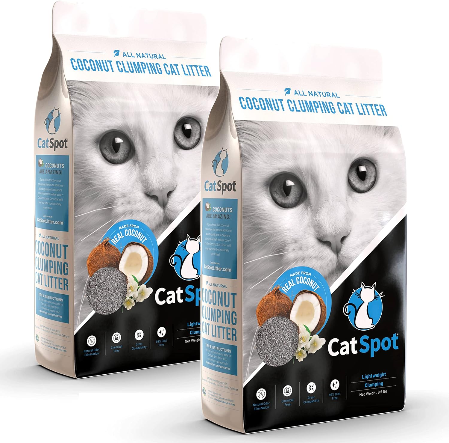 CatSpot Litter: Biodegradable Coconut Cat Litter for Easy Cleanup