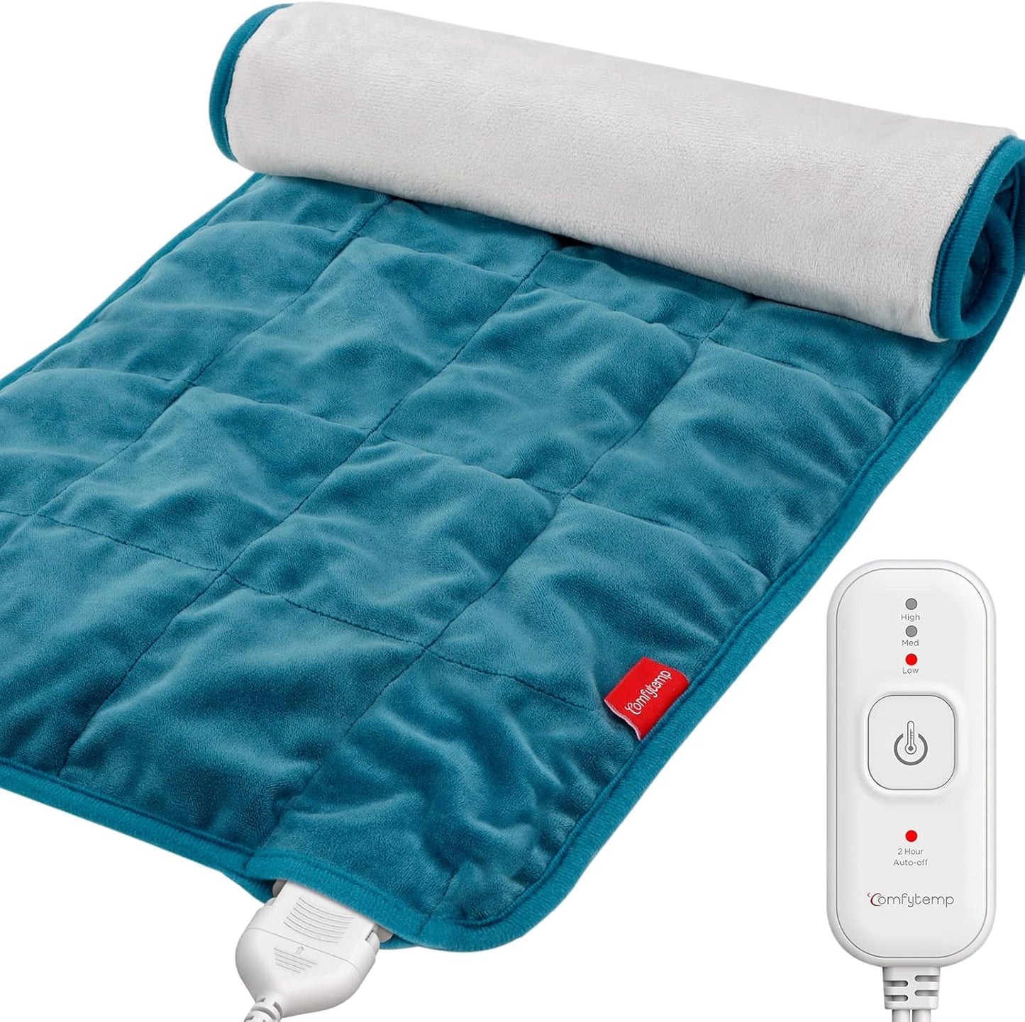 Comfytemp Weighted Heating Pad 2.2lb - Pain Relief