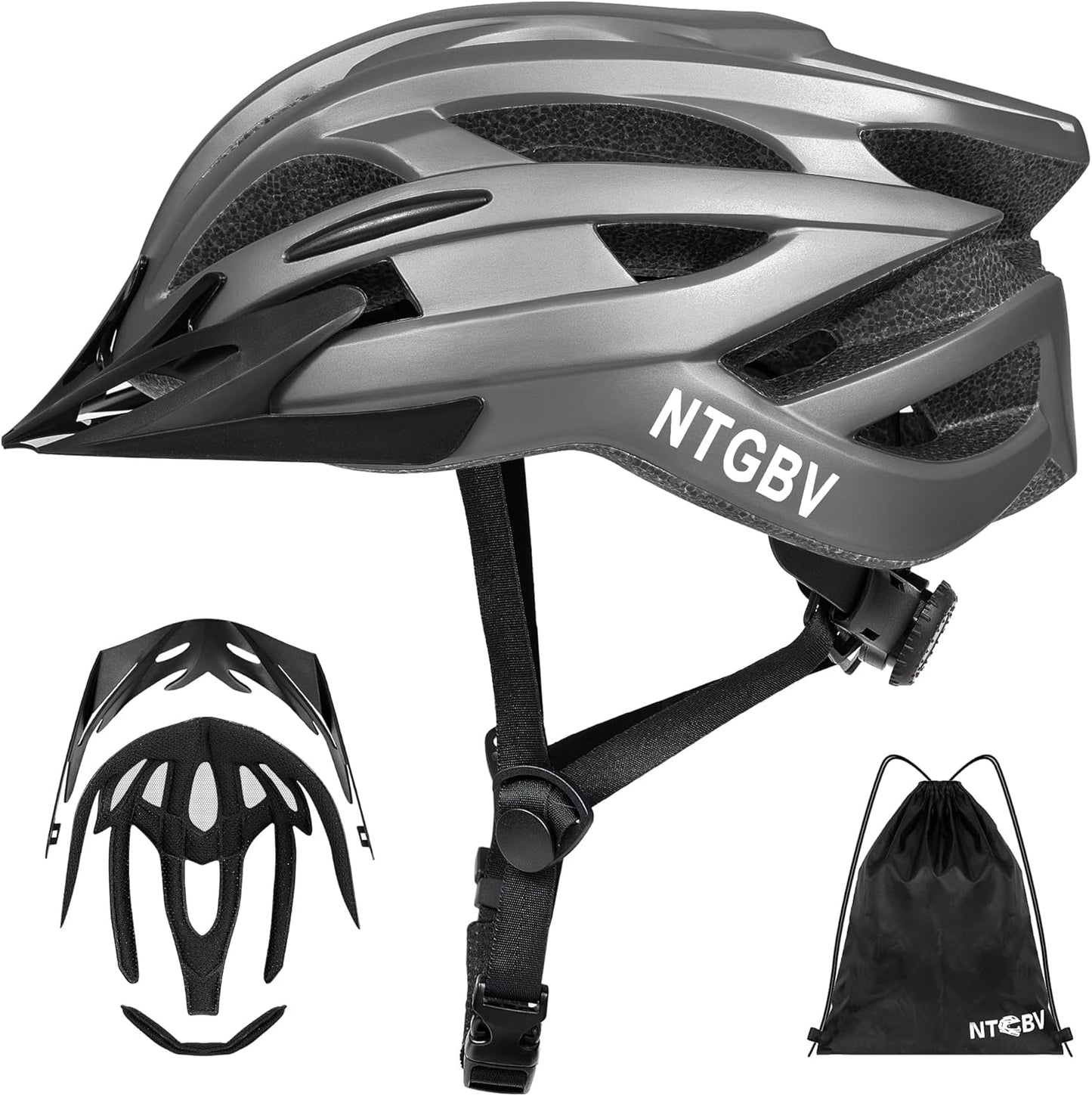 Adult Bike Helmet for Men/Women with Adjustable Design