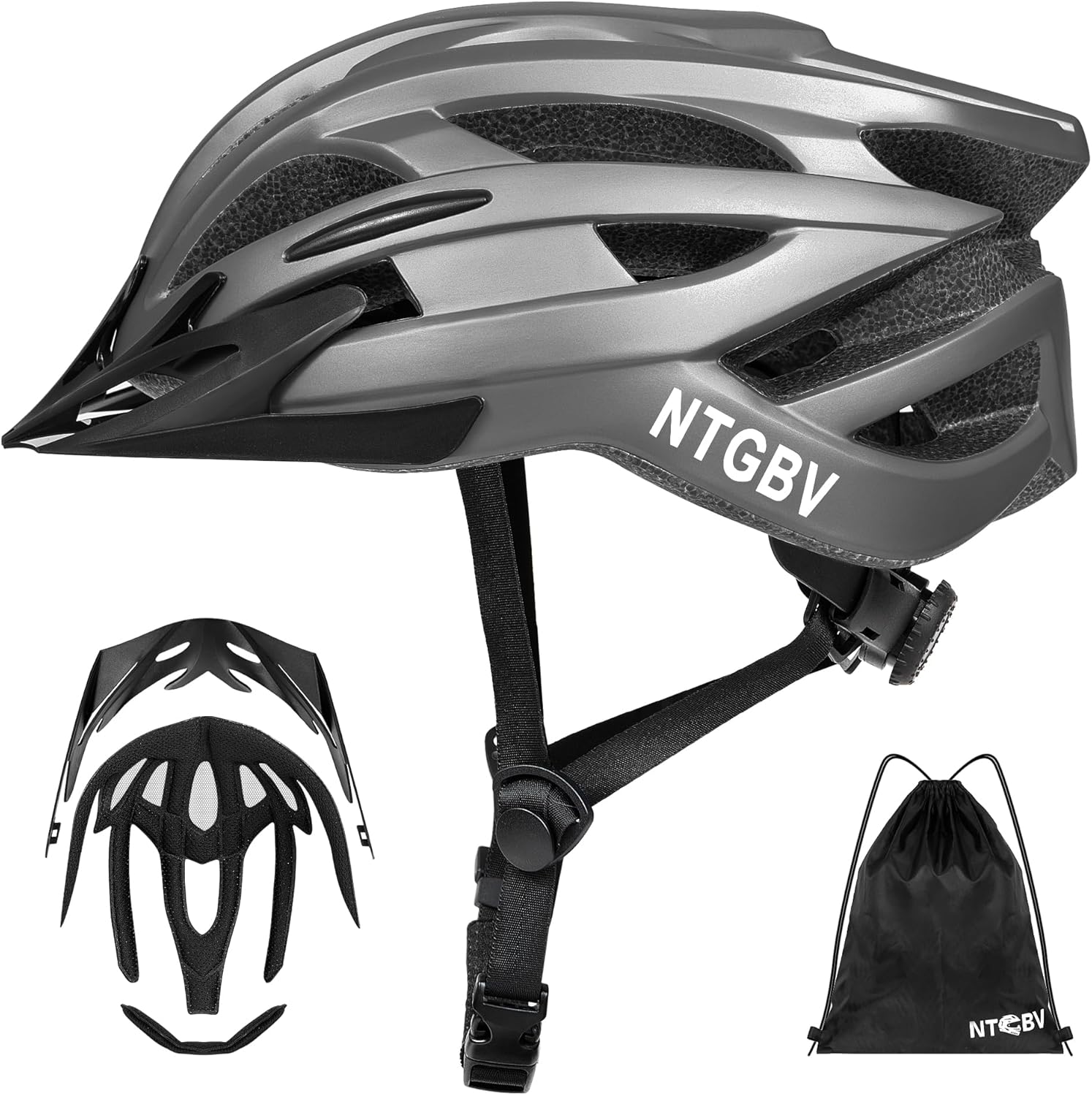 Adult Bike Helmet for Men/Women with Adjustable Design