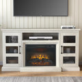 59 Inch TV Stand with 3D Fireplace for TVs up to 65in - Modern