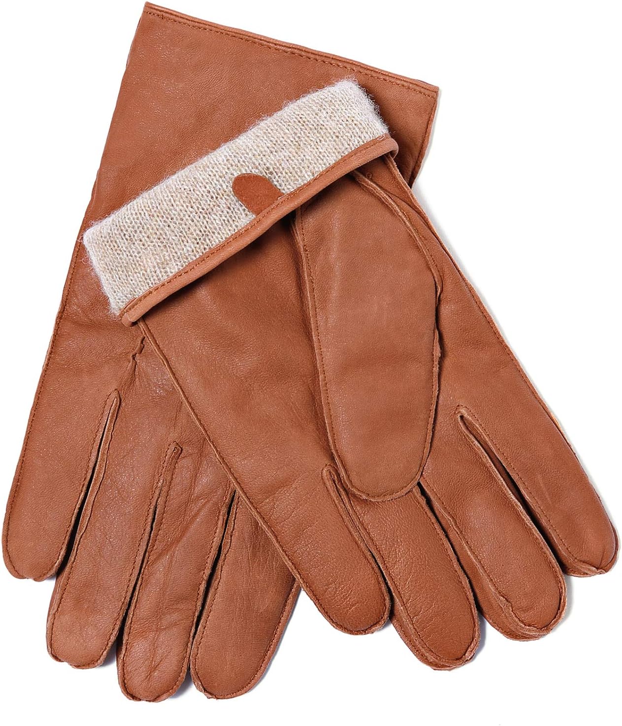 YISEVEN Men's Warm Leather Gloves