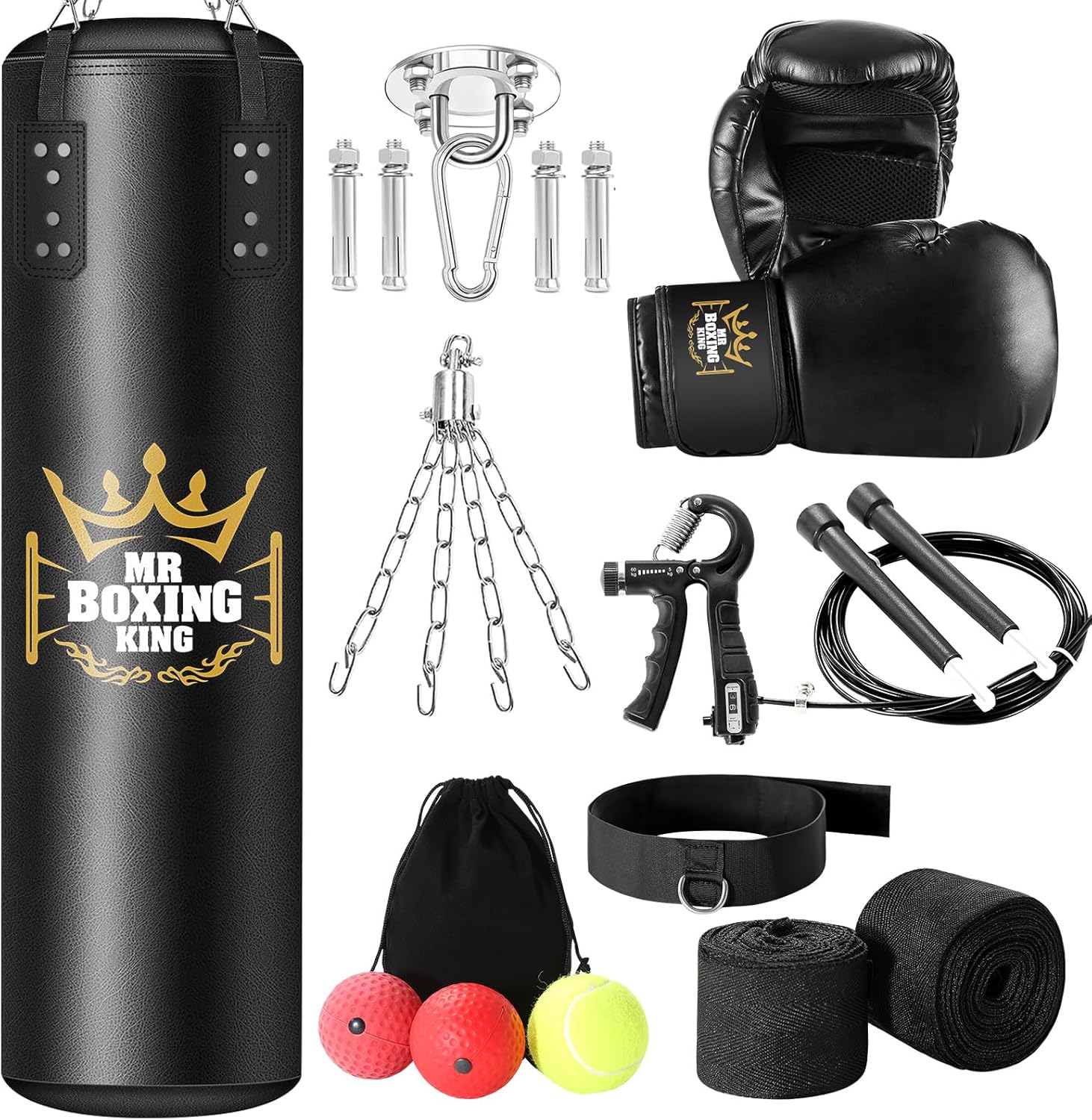 Power Up Your Training with 80lb Mr Boxing King Bag