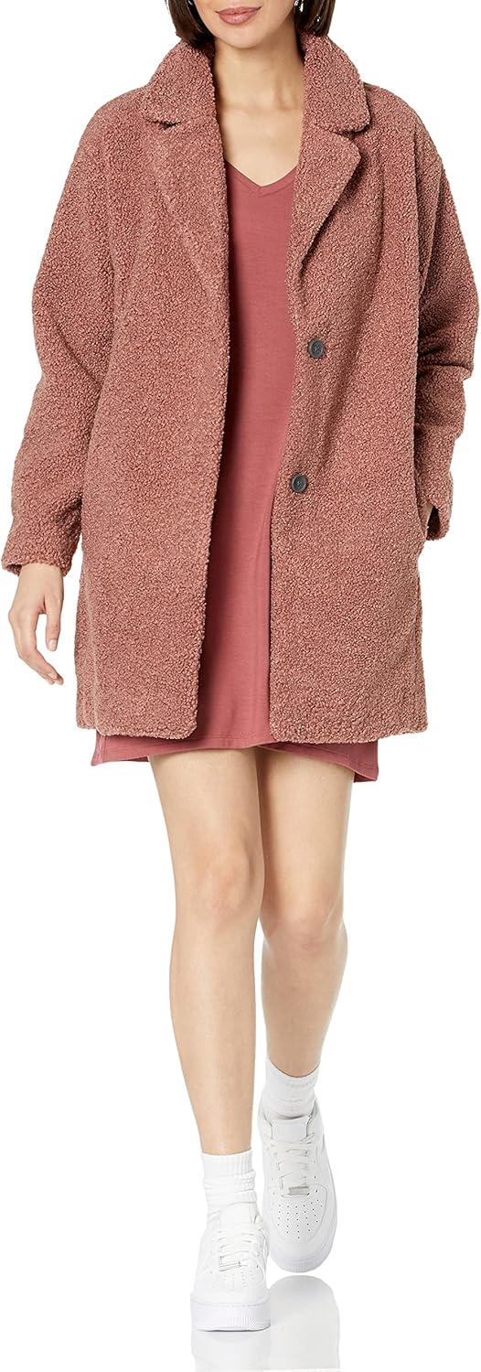 Oversized Teddy Bear Fleece Jacket for Women - Cozy Comfort