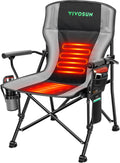 Heated Camping Chair with Rapid Heat - Fully Padded Folding Seat