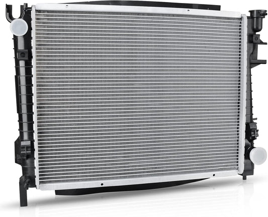 DWVO Radiator Complete Radiator for 2002-2008 Dodge Ram 1500
