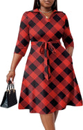Plus Size Midi Dress for Women - Stylish Summer Wedding Attire