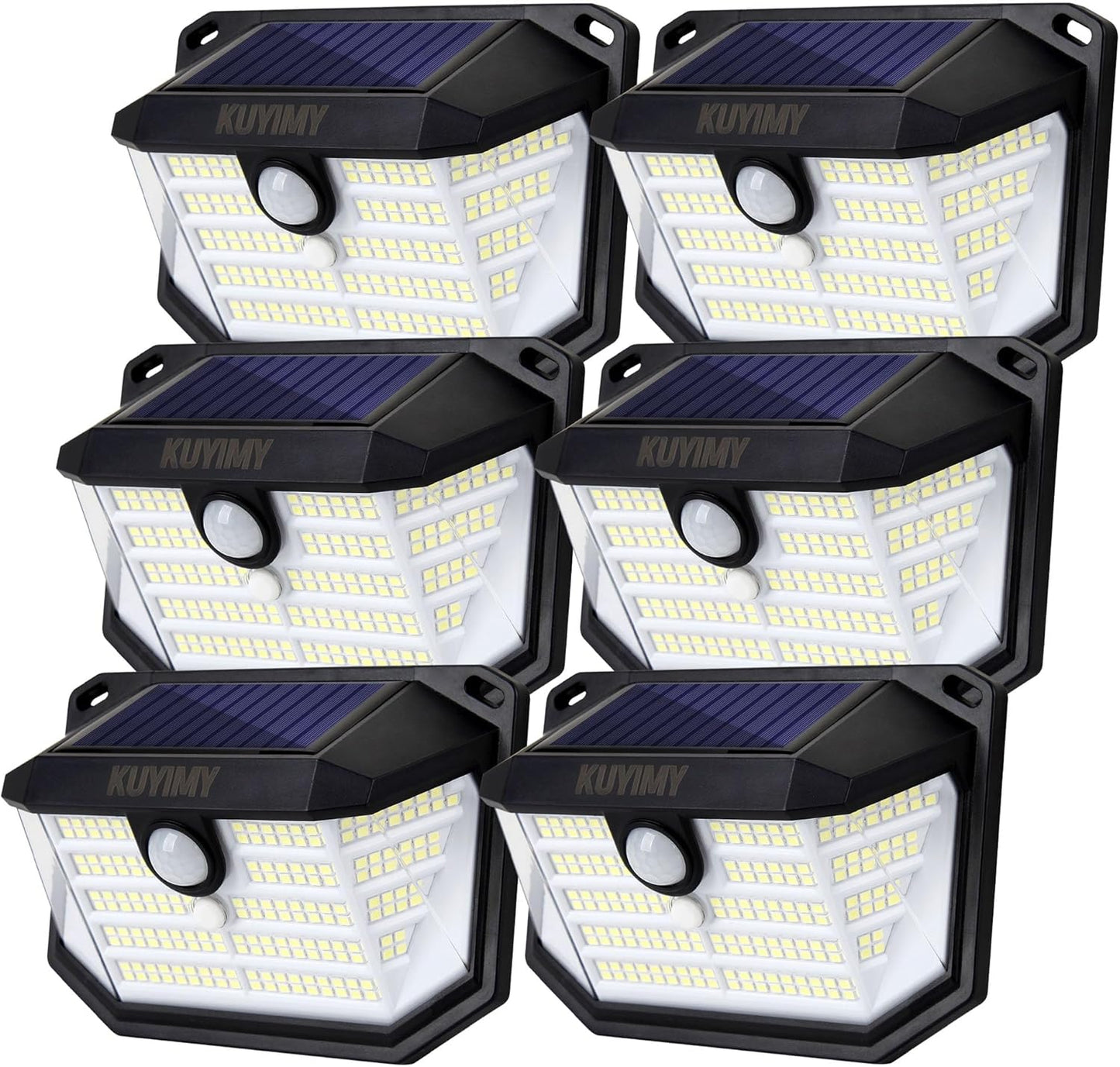 Solar Outdoor Lights with Motion Sensor and 3 Modes for Security