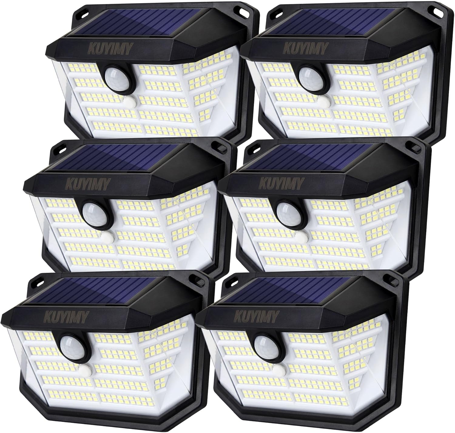 Solar Outdoor Lights with Motion Sensor and 3 Modes for Security