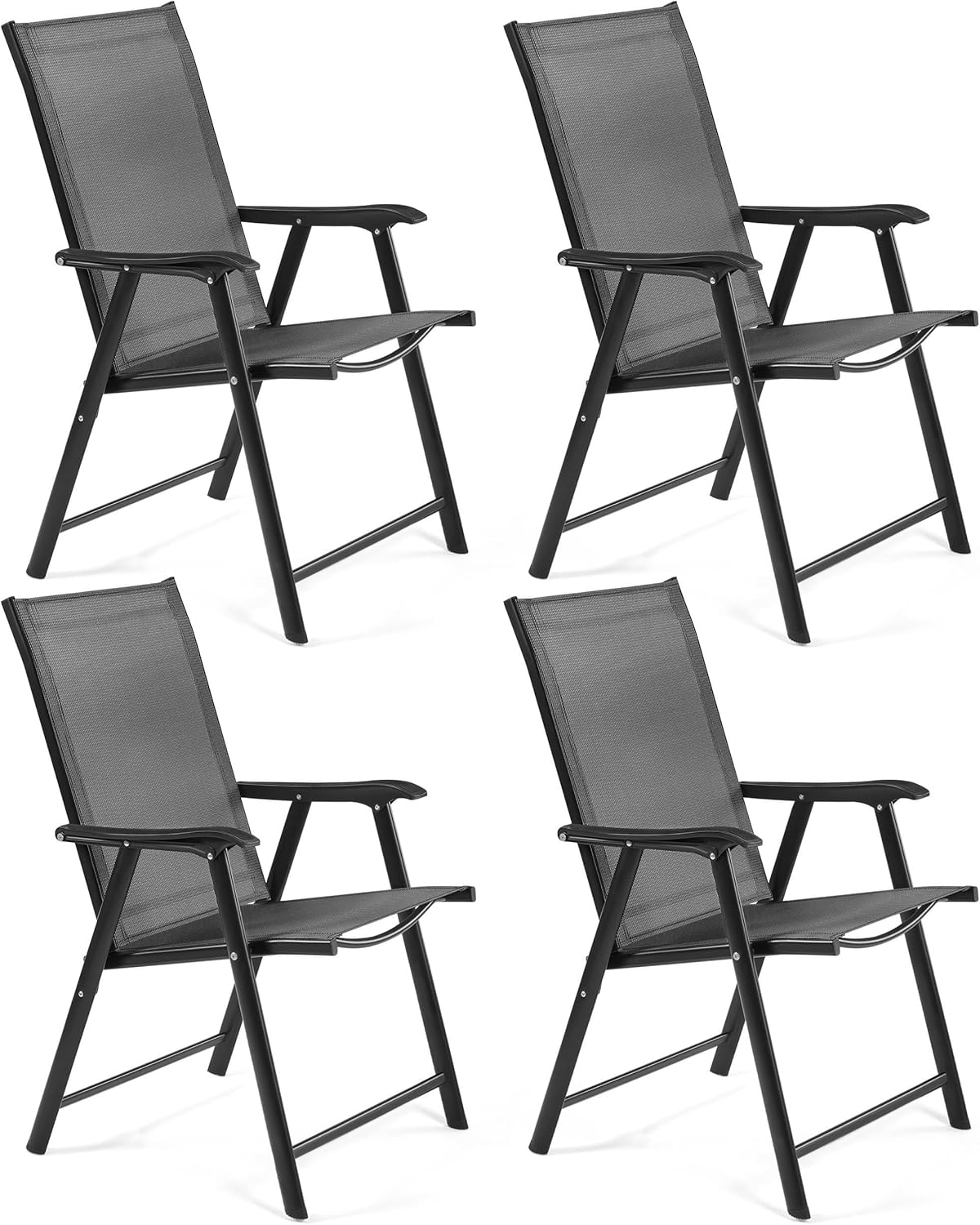Yaheetech Patio Dining Chairs Set of 4 for Outdoor Relaxation