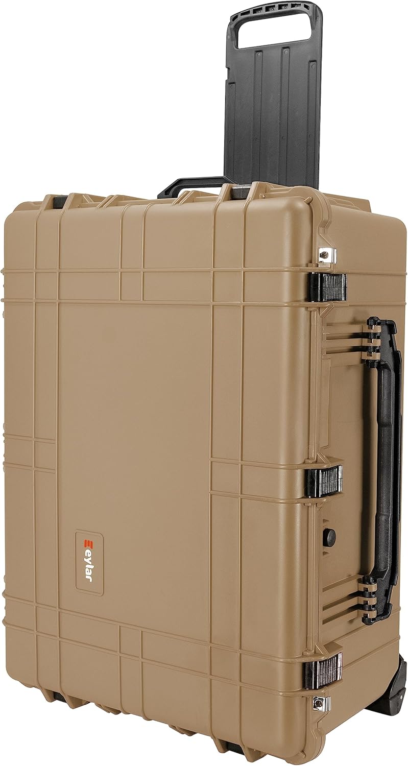 Eylar 31.5 X-Large Protective Roller Hard Case for Gear
